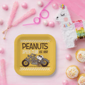 Peanuts | Snoopy Speed Club Papieren Bordje (Feest)
