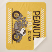 Peanuts | Snoopy Speed Club Sherpa Deken (Voorkant)