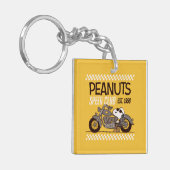 Peanuts | Snoopy Speed Club Sleutelhanger (Voorkant Links)