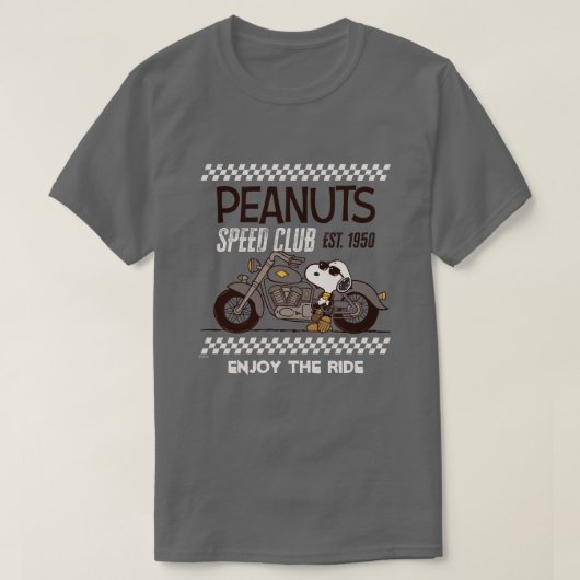 Peanuts | Snoopy Speed Club T-shirt (Design voorkant)