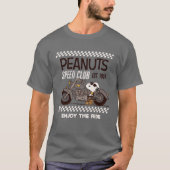 Peanuts | Snoopy Speed Club T-shirt (Voorkant)