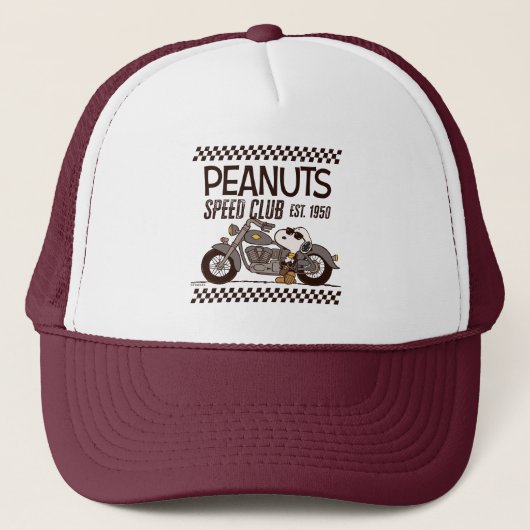 Peanuts | Snoopy Speed Club Trucker Pet (Voorkant)