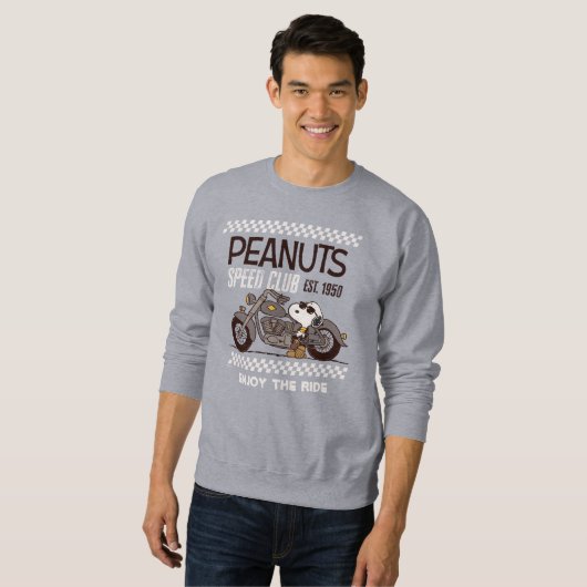Peanuts | Snoopy Speed Club Trui (Voorkant volledig)