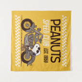 Peanuts | Snoopy Speed Club Wandkleed (Voorkant (horizontaal))