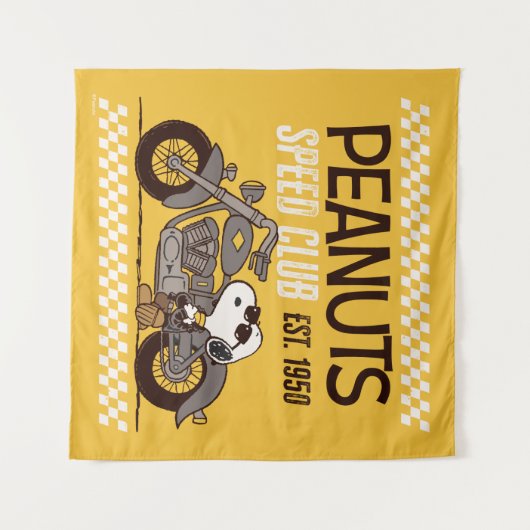 Peanuts | Snoopy Speed Club Wandkleed (Voorkant (horizontaal))
