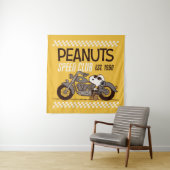 Peanuts | Snoopy Speed Club Wandkleed (In situ)