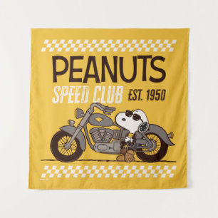 Peanuts   Snoopy Speed Club Wandkleed