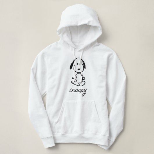 Peanuts | Snoopy staand hoog Hoodie (Design voorkant)