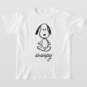 Peanuts   Snoopy staand hoog T-shirt