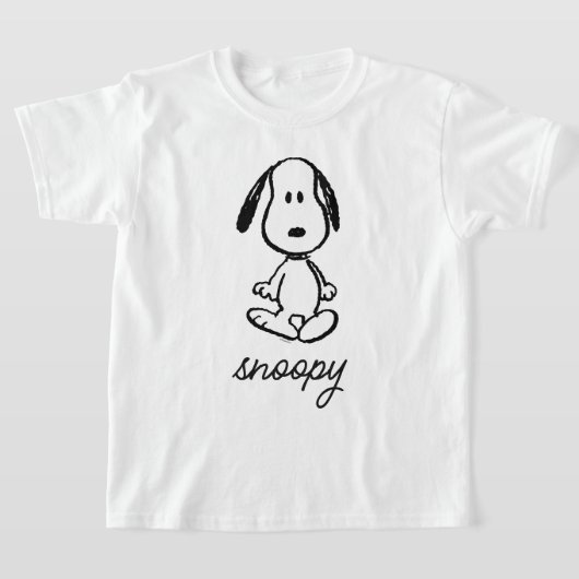 Peanuts | Snoopy staand hoog T-shirt (Laagn)