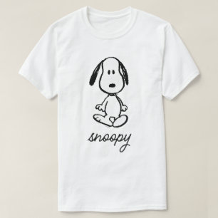 Peanuts   Snoopy staand hoog T-shirt