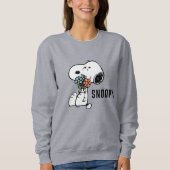 Peanuts | Snoopy Stop & Ruik de bloemen Trui (Voorkant)