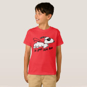 Peanuts | Snoopy Super Hero T-shirt (Voorkant volledig)