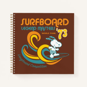 Peanuts   Snoopy Surfboard wedstrijd Notitieboek