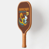 Peanuts | Snoopy Surfboard wedstrijd Pickleball Paddle (Links)