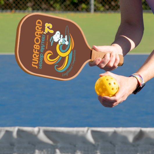 Peanuts | Snoopy Surfboard wedstrijd Pickleball Paddle (Insitu)