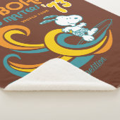 Peanuts | Snoopy Surfboard wedstrijd Sherpa Deken (3/4)