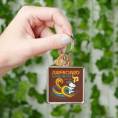 Peanuts | Snoopy Surfboard wedstrijd Sleutelhanger (Hand)