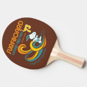 Peanuts | Snoopy Surfboard wedstrijd Tafeltennisbatje (Zijkant)