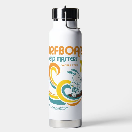 Peanuts | Snoopy Surfboard wedstrijd Waterfles (Links)