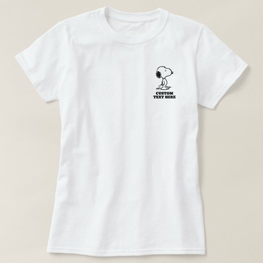 Peanuts | Snoopy T-shirt (Design voorkant)