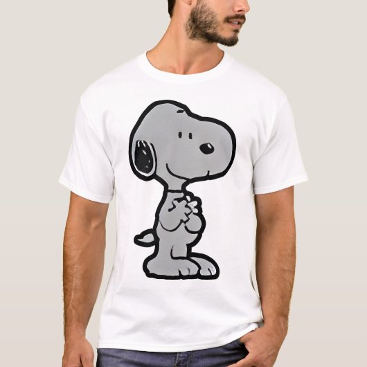 Peanuts Snoopy T-shirt (Voorkant)