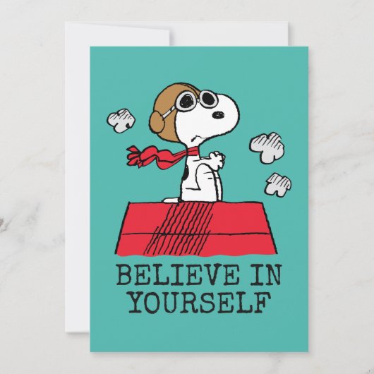 Peanuts | Snoopy the Flying Ace Kaart (Voorkant)