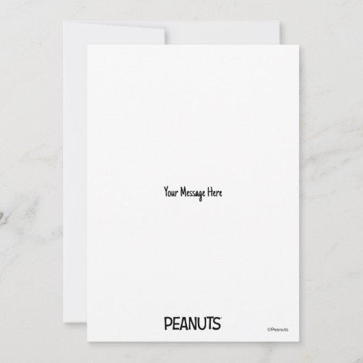 Peanuts | Snoopy the Flying Ace Kaart (Achterkant)