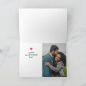 Peanuts | Snoopy Valentijnsdag Walk Feestdagen Kaart (Binnen)