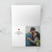 Peanuts | Snoopy Valentijnsdag Wandeling Feestdagen Kaart (Binnen)