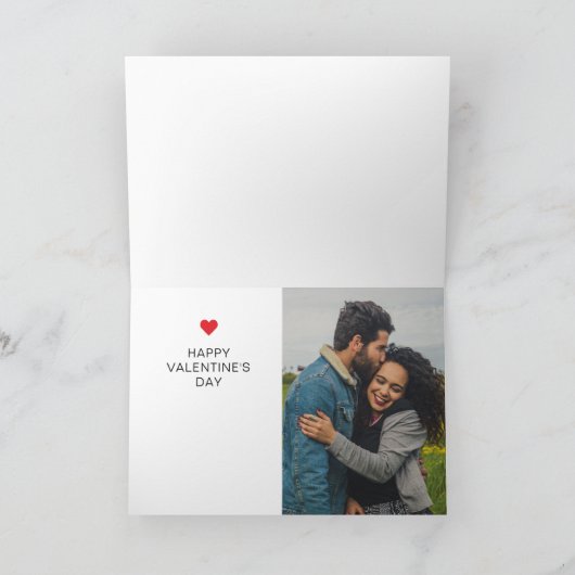 Peanuts | Snoopy Valentijnsdag Wandeling Feestdagen Kaart (Binnen)