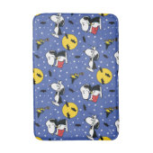 Peanuts | Snoopy Vampire Pattern Badmat (Voorkant Verticaal)