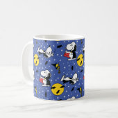 Peanuts | Snoopy Vampire Pattern Koffiemok (Voorkant links)
