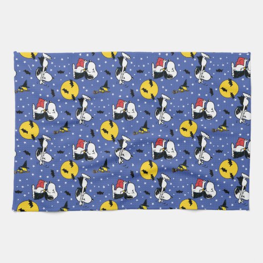 Peanuts | Snoopy Vampire Pattern Theedoek (Horizontaal)