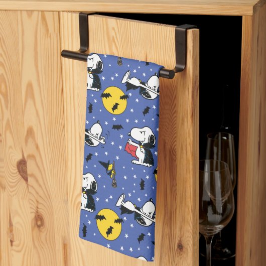 Peanuts | Snoopy Vampire Pattern Theedoek (Derde Gevouwen)