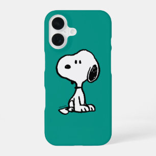 Peanuts Snoopy verandert iPhone 16 Hoesje