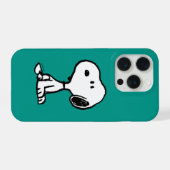 Peanuts | Snoopy verandert iPhone Hoesje (Achterkant horizontaal)