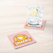 Peanuts | Snoopy Vergeet de Snacks niet Kartonnen Onderzetters (Insitu)