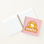 Peanuts | Snoopy Vergeet de Snacks niet Notitieboek (Binnen)