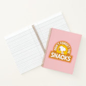 Peanuts | Snoopy Vergeet de Snacks niet Notitieboek (Binnen)