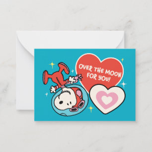 Peanuts   Snoopy Verliefd Op Jou Notitiekaartje