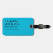 Peanuts | Snoopy vraagt zich af waarom? Bagagelabel (Achterkant horizontaal)