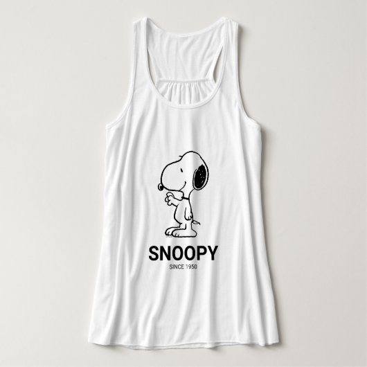 Peanuts | Snoopy Waves Tanktop (Design voorkant)