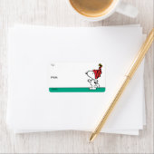 Peanuts | Snoopy Winter Beanie Pet Gift Label (Insitu)