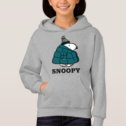 Peanuts | Snoopy Winter Puffer Jas (Voorkant)