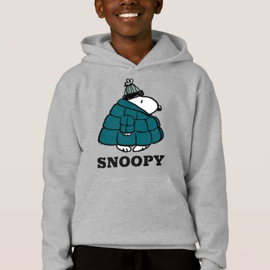 Peanuts | Snoopy Winter Puffer Jas (Voorkant)