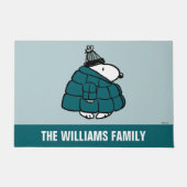 Peanuts | Snoopy Winter Puffer Jas Deurmat (Voorkant)