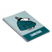 Peanuts | Snoopy Winter Puffer Jas Notitieboek (Rechterzijde)