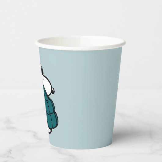 Peanuts | Snoopy Winter Puffer Jas Papieren Bekers (Links)