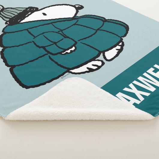 Peanuts | Snoopy Winter Puffer Jas Sherpa Deken (3/4)